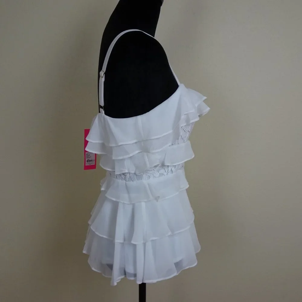 Lilly Pulitzer White Olive Top Size 2